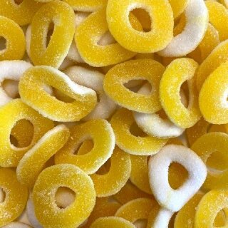Sour lemon rings