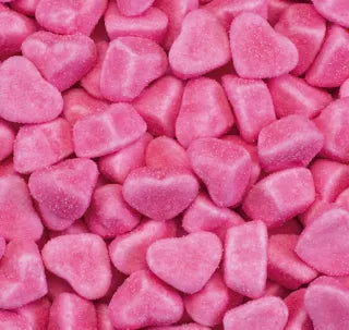 Sweet and sour pink tender hearts