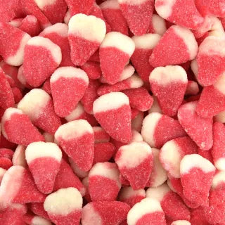 Sweet cream strawberries